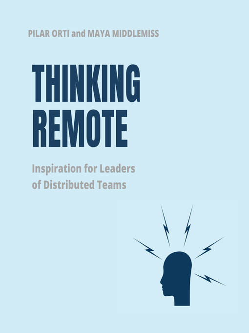 Title details for Thinking Remote by Pilar Orti - Wait list